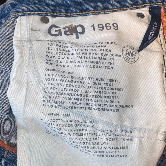 Mickey Mouse embroidery Gap Denim Jeans - Picture 7 of 7